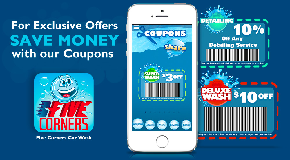 Download our app for exclusive coupons